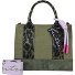  Izzy09 Limited Happy Leo Handtasche 26 cm Variante leo olive