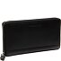  Cantara Geldbörse Leder 19 cm Variante black