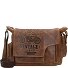 Vintage Cafe-Racer Messenger Leder 39 cm Variante braun Vintage Cafe-Racer Messenger Leder 39 cm Variante braun