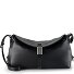  New Saddle Schultertasche Leder 32 cm Variante nero limousine - matt silver