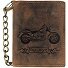 Vintage Bike Geldbörse Leder 10 cm Variante braun Vintage Bike Geldbörse Leder 10 cm Variante braun