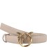  Love Berry Gürtel Leder Variante beige-grigio fumo-antique gold | 75 cm