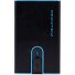 Black Square Kreditkartenetui RFID Schutz Leder 6 cm Variante black Black Square Kreditkartenetui RFID Schutz Leder 6 cm Variante black