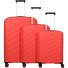 Burano 4 Rollen Kofferset 3-teilig mit Dehnfalte Variante raspberry Burano 4 Rollen Kofferset 3-teilig mit Dehnfalte Variante raspberry