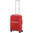  Flux 4 Rollen Kabinentrolley 55 cm mit Dehnfalte Variante red