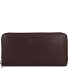 Donna Giulia Geldbörse Leder 20 cm Variante dunkelbraun Donna Giulia Geldbörse Leder 20 cm Variante dunkelbraun