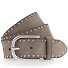  Nietengürtel Leder Variante taupe | 80 cm