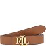  Wendegürtel Leder Variante lauren tan dark brown | 75 cm