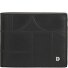  Up Geldbörse Leder 12.5 cm Variante black-taupe