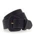  Gürtel Leder Variante black | 100 cm