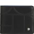  Up! Geldbörse RFID Schutz Leder 10.5 cm Variante black-pastel blue