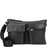  Vika Umhängetasche Leder 28 cm Variante schwarz