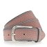  Gürtel Leder Variante orange-silver | 105 cm