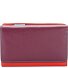  Medium Tri-fold Geldbörse I Leder 14 cm Variante pompeii