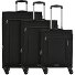  Avantour 4 Rollen Kofferset 3-teilig mit Dehnfalte Variante black
