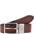 Gürtel Leder Variante haselnuss-schwarz | 90 cm Gürtel Leder Variante haselnuss-schwarz | 90 cm