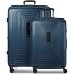  Essentials 14 4 Rollen Kofferset 2-teilig mit Dehnfalte Variante dark blue metallic