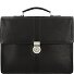  Bergamo Aktentasche Leder 38 cm Laptopfach Variante schwarz