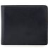 Geldbörse RFID Leder 12 cm Variante black/blue Geldbörse RFID Leder 12 cm Variante black/blue