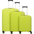 Burano 4 Rollen Kofferset 3-teilig mit Dehnfalte Variante apple green Burano 4 Rollen Kofferset 3-teilig mit Dehnfalte Variante apple green