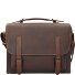  The Workmates Big Fella Aktentasche Leder 39 cm Laptopfach Variante coffee