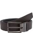  Formal Wendegürtel Leder Variante black | 85 cm