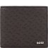  Zair Geldbörse RFID Schutz Leder 11 cm Variante dark brown