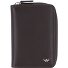  Polo Geldbörse RFID Schutz Leder 11.5 cm Variante dunkelbraun
