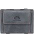  Vintage Magic Geldbörse RFID Leder 10 cm Variante steel blue