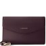  Bologna Leather Clutch Umhängetasche Leder 23 cm Variante burgundy