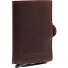  Lagos Kreditkartenetui RFID Schutz Leder 6.5 cm Variante brown