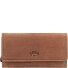 Donna Geldbörse Leder 18 cm Variante mittelbraun Donna Geldbörse Leder 18 cm Variante mittelbraun