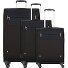 Citybeat 4 Rollen Kofferset 3-teilig mit Dehnfalte Variante black Citybeat 4 Rollen Kofferset 3-teilig mit Dehnfalte Variante black
