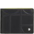 Up! Geldbörse RFID Schutz Leder 11 cm Variante black-bright yellow Up! Geldbörse RFID Schutz Leder 11 cm Variante black-bright yellow