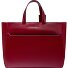  Blue Square Shopper Tasche Leder 40 cm Variante red