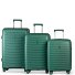 Portland 4 Rollen Kofferset 3-teilig Variante graugrün Portland 4 Rollen Kofferset 3-teilig Variante graugrün