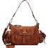 Elda Schultertasche Leder 23 cm Variante cognac Elda Schultertasche Leder 23 cm Variante cognac
