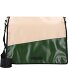 Upcycled Tarpaulin Messenger 40 cm Laptopfach Variante beige-olive Upcycled Tarpaulin Messenger 40 cm Laptopfach Variante beige-olive