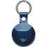 Carrara Schlüsselanhänger Leder 5 cm Variante blau Carrara Schlüsselanhänger Leder 5 cm Variante blau