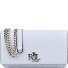 Clutch Tasche Leder 18 cm Variante cornflower blue Clutch Tasche Leder 18 cm Variante cornflower blue