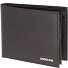  Leather Geldbörse RFID Schutz Leder 12 cm Variante braun-pure 2.0metal square