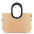  Loopshopper Shopper Tasche 40 cm Variante raffia black