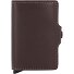 Twinwallet Original Kreditkartenetui Geldbörse RFID Leder 6,5 cm Variante chocolate Twinwallet Original Kreditkartenetui Geldbörse RFID Leder 6,5 cm Variante chocolate