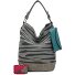  Izzy07 Olga Canvas Schultertasche 27 cm Variante zebra wild