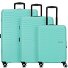  Sunset Hills 4 Rollen Kofferset 3-teilig Variante mint green
