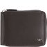  Polo Geldbörse RFID Schutz Leder 12.5 cm Variante dunkelbraun
