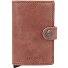  Miniwallet Vintage Kreditkartenetui Geldbörse RFID Leder 6,5 cm Variante cognac-brown