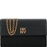 Rosa Clutch Geldbörse Leder 20 cm Variante jet black-black Rosa Clutch Geldbörse Leder 20 cm Variante jet black-black