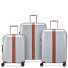Promenade Hard 2.0 4 Rollen Kofferset 3-teilig Variante silber Promenade Hard 2.0 4 Rollen Kofferset 3-teilig Variante silber