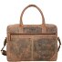 Vintage Aktentasche Leder 41 cm Laptopfach Variante nut brown Vintage Aktentasche Leder 41 cm Laptopfach Variante nut brown